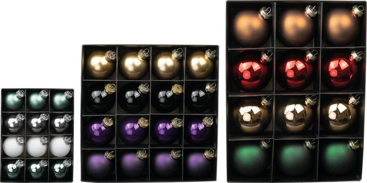 Produktbild Riffelmacher Weihnachtskugeln Mix (12 -teilig)