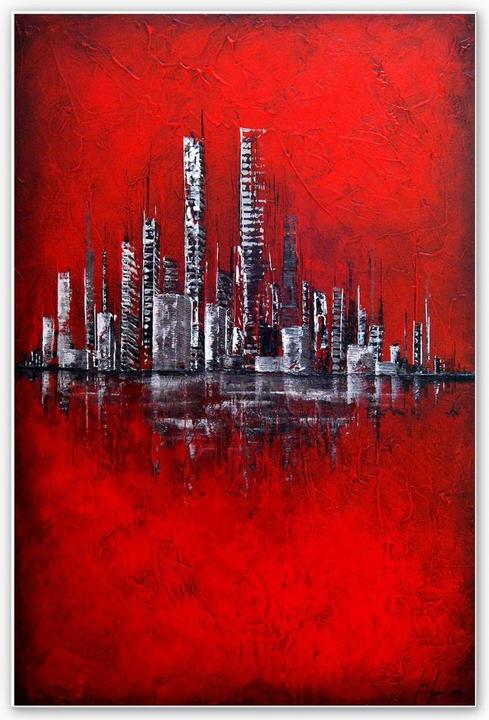 Actual product image Trenddeko Fedrau - Red (40 x 60 cm)