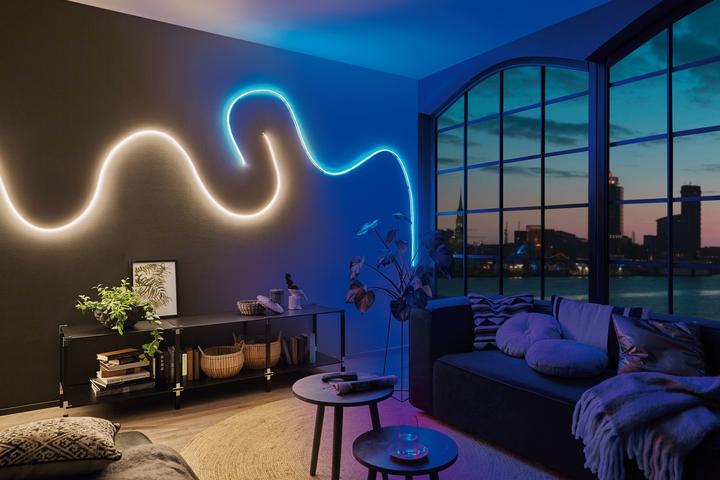 Actual product image Paulmann MaxLED Flow Stripe Set (Warm white, 150 cm, Indoor)