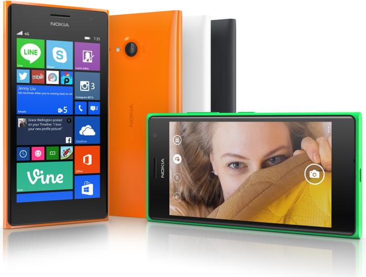 Produktbild Nokia Lumia 735 (8 GB, Dark Grey, 4.70", Single SIM, 6.70 Mpx, 4G)