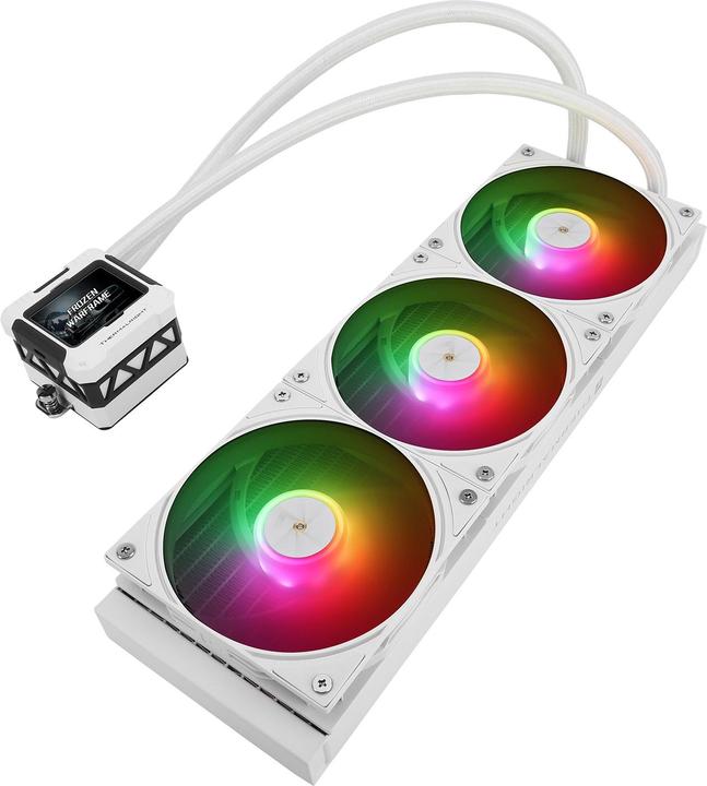 Image du produit Thermalright Frozen Warframe 360 White ARGB - AIO, 360mm, LCD