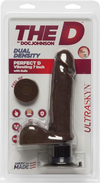 Image du produit Doc Johnson The D - Perfect D with Balls Vibrating (D parfait avec balles)