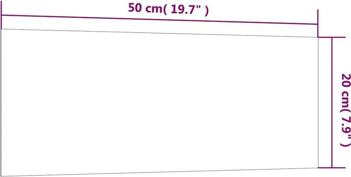 Produktbild VidaXL Jackeline (50 x 20 cm)