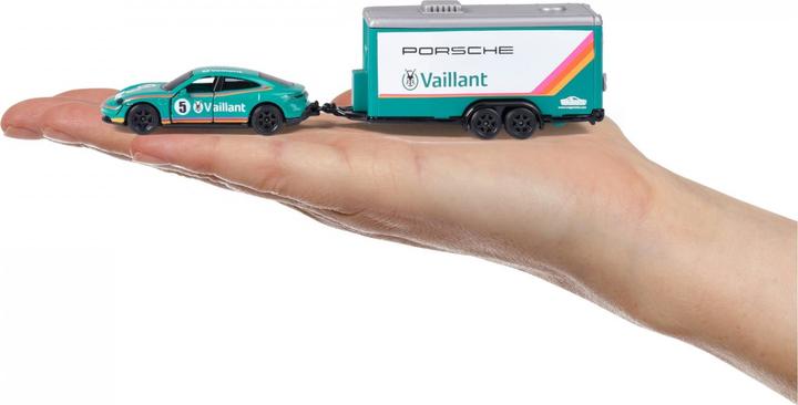 Actual product image Majorette Race Trailer