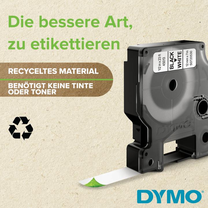 Immagine prodotto Dymo S0720850 Nastro standard (1.90 cm, Bianco, Rosso)