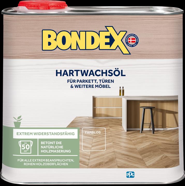 Bondex Hard wax oil (Colorless, 2.50 l)