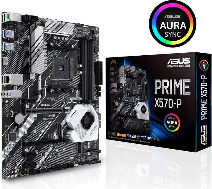 Produktbild ASUS Prime X570-P (AM4, AMD X570, ATX)