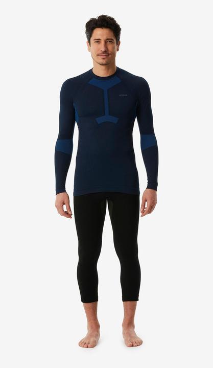 Immagine prodotto Wedze Maglia funzionale da sci senza cuciture da uomo - BL500 I-Soft nero/blu (XS)