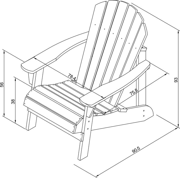 Image du produit Axi Carmen Adirondack