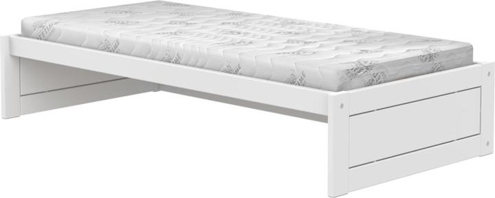 Lifetime Kidsrooms Montessori bed 90 incl. deluxe slatted frame, fabric roof and Panda back panel