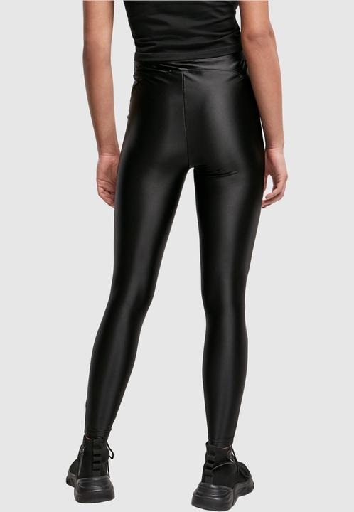 Immagine prodotto Urban Classics Leggings metallici lucidi a vita alta da donna (XL)