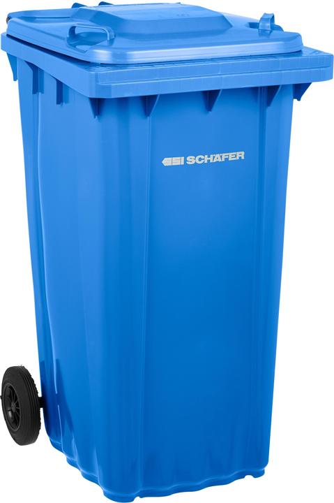 Actual product image SSI Schäfer Large waste bin blue (240 l)