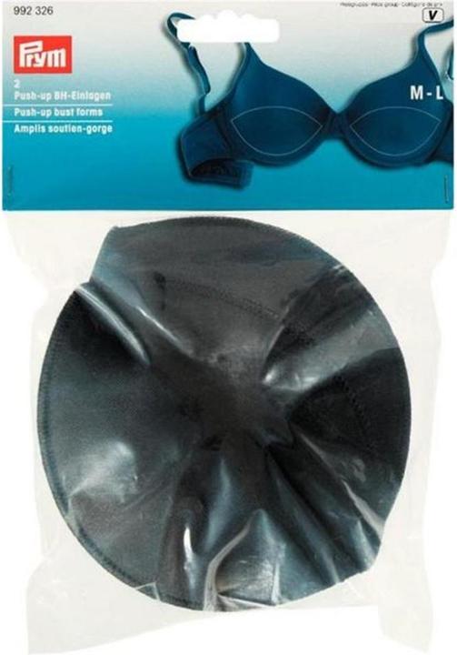 Immagine prodotto Prym Inserti per reggiseno push-up, nero taglia M, L - confezione da 2 pezzi.