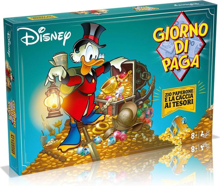 Immagine prodotto Winning Moves WM00675-ITA-6 GIORNO DI PAGA - ZIO PAPERONE E LA CACCIA AI TESORI NEW 4-2021 (Italiano)