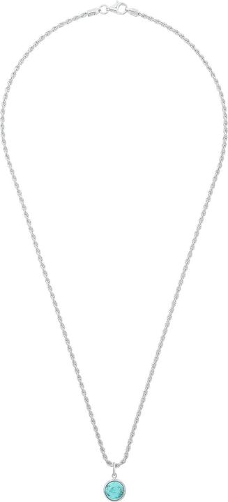 Image du produit Amor Collier pour femme, argent sterling 925, turquoise synth. (Argent 925)