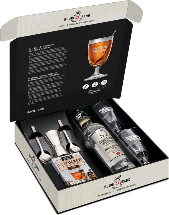 Image du produit Distillerie Willisau Kafi Luz Set Poire 0.5 l (1 x 50 cl)