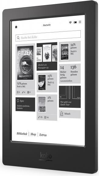 Produktbild Kobo Aura H2O (6.80", 4 GB, Schwarz)