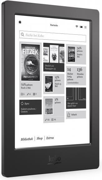 Produktbild Kobo Aura H2O (6.80", 4 GB, Schwarz)