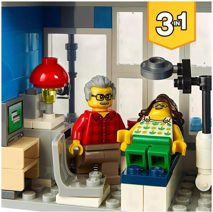 Produktbild LEGO Stadthaus mit Zoohandlung Café (31097, LEGO Creator 3-in-1)
