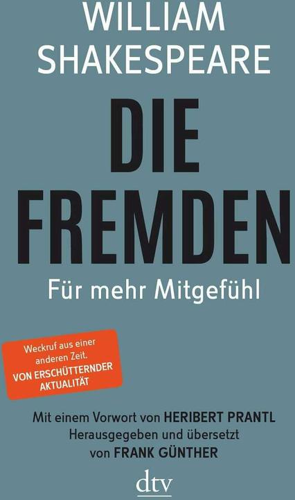 Immagine prodotto Die Fremden (Tedesco, William Shakespeare, Frank Guenther, 2016)