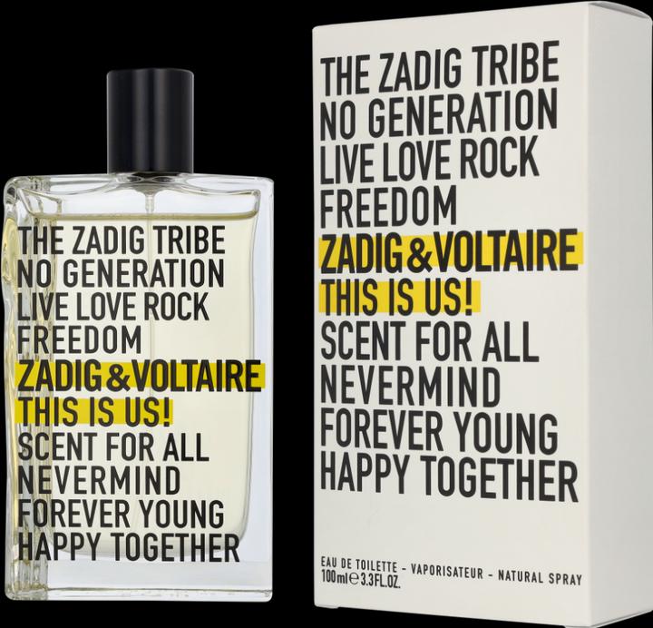 Valori nutrizionali e ingredienti Zadig & Voltaire Questi siamo noi - Eau de Toilette (Eau de toilette, 100 ml)