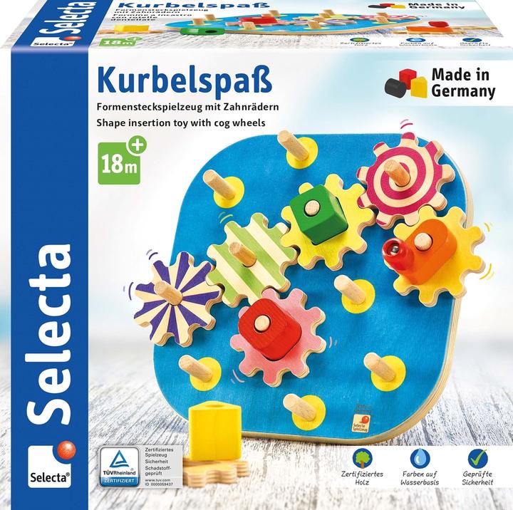 Produktbild Selecta Spielzeug Kurbelspass (Deutsch, Französisch, Italienisch, Englisch)