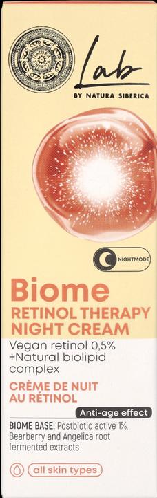 Produktbild Natura Siberica Lab Biome Retinol Therapy Night Face Cream 50ml (50 ml, Nachtcreme)