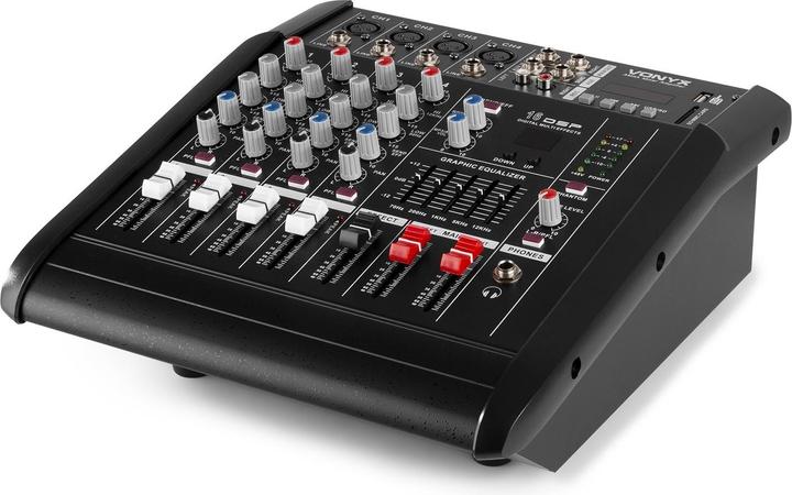 Image du produit Vonyx AM5A Mélangeur de puissance (Studio et mixeur live)