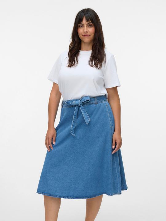 Produktbild Vero Moda VMJOLENE Hohe Taille Midirock Jeansrock (52)