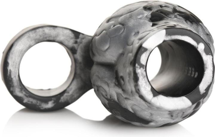 Actual product image Creature Cocks XR Brands - Night Prowler Ball Stretcher - Gray (6.60 cm)
