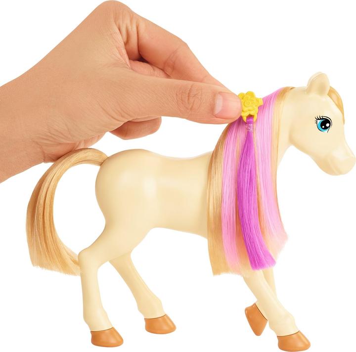 Produktbild Barbie Spielset mit Puppe und 2 Pferden