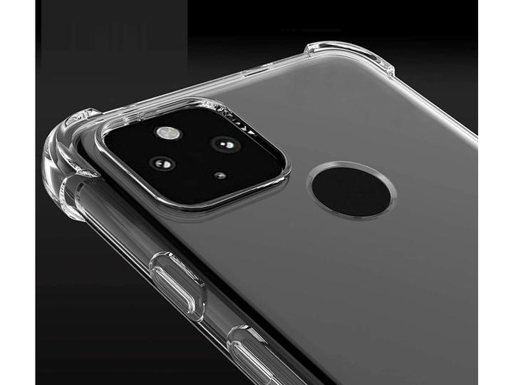 Immagine prodotto Screenguard Google Pixel 4a 5G Custodia Crystal Soft Airbag Bumper (Google Pixel 4a 5G)