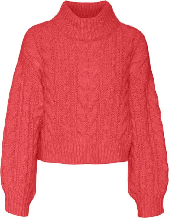 Vero Moda VMDREAM LS HIGHNCK CROP PULLOVER GA EXC Strickpullover