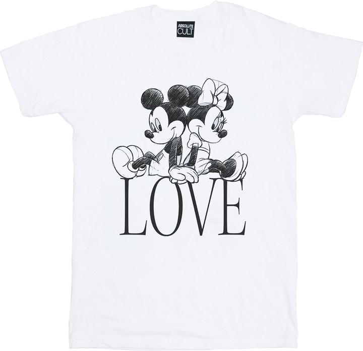 Produktbild Disney Mickey And Minnie Mouse Love TShirt (3XL)
