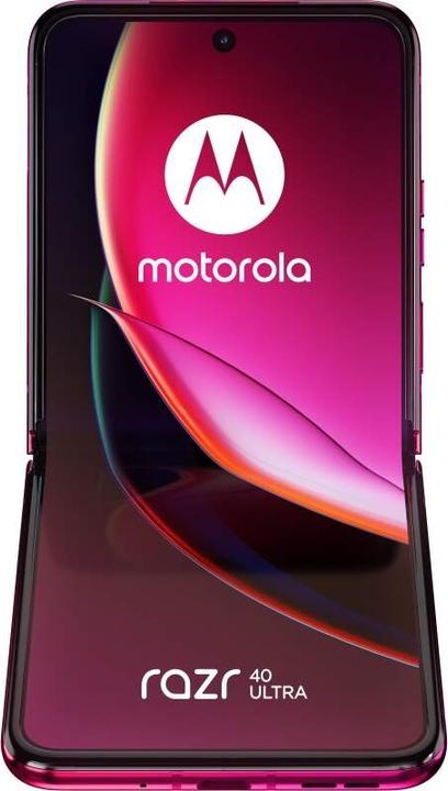 Actual product image Motorola Razr 40 Ultra (256 GB, Viva Magenta, 6.90", SIM + eSIM, 12 Mpx, 5G)