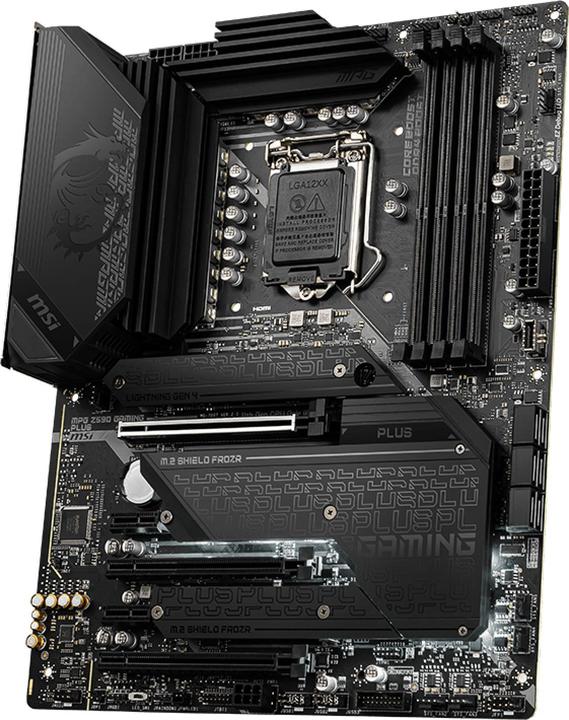 Produktbild MSI MPG Z590 Gaming Plus (LGA 1200, Intel Z590, ATX)
