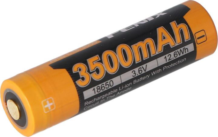 Actual product image Panasonic 18650 battery and 3-way protection circuit (1 pcs., 3500 mAh, Rechargeable battery)