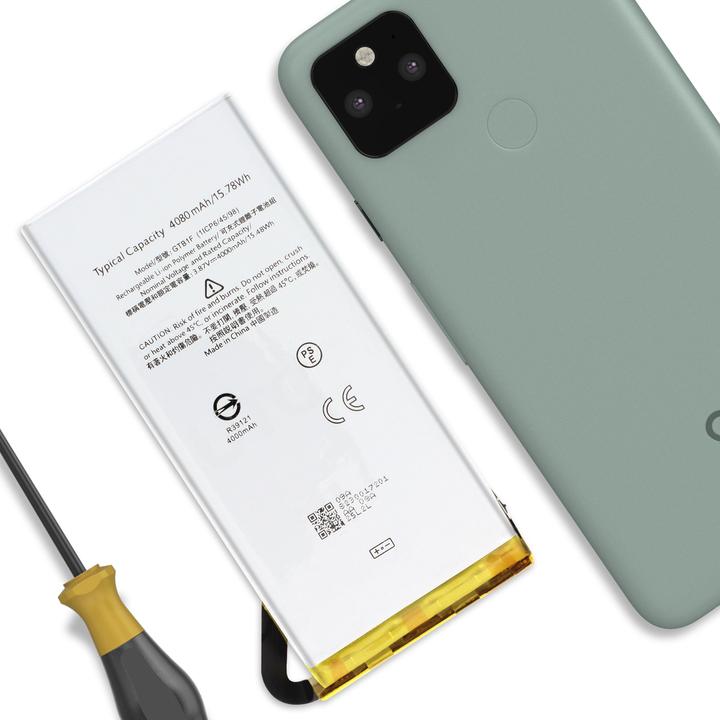 Actual product image Clappio 4080mAh replacement battery, replaces model GTB1F