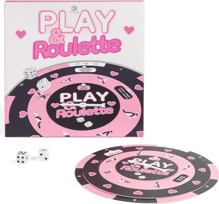 Produktbild Secret play SECRETPLAY PLAY & ROULETTE - W?RFEL- & ROULETTESPIEL (ES/PT/EN/FR) (Würfelspiel, Portugiesisch, Englisch, Französisch, Niederländisch, Spanisch)