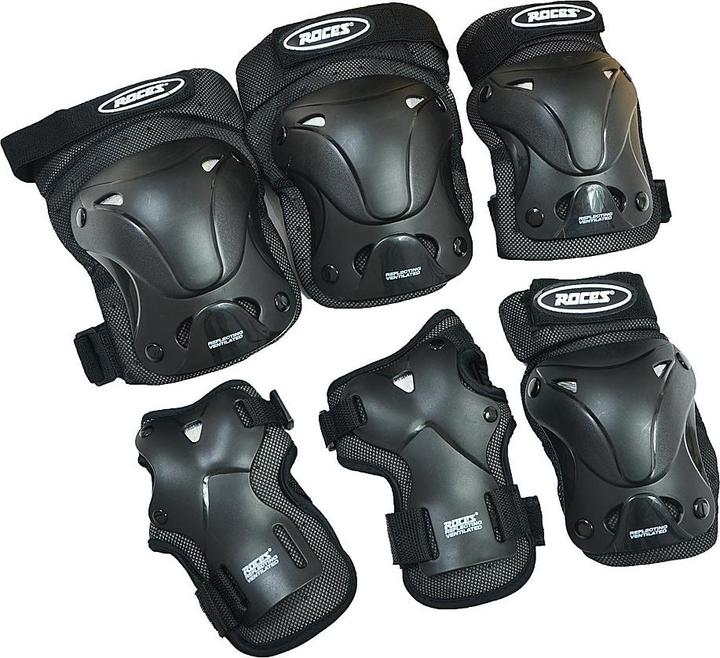 Image du produit Roces Ventilé (M, Protège-poignets, Genouillère, Coudes, Modèle unique)