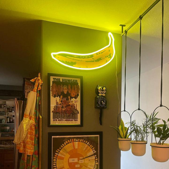 Actual product image YellowPop Andy Warhol Banana