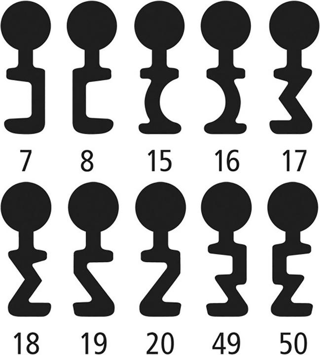 Schänis Key for mortise lock 7362 (Mortise lock)