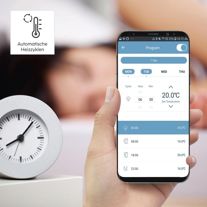 Actual product image Hama Smart WLAN heating control, 2x smart radiator thermostat + control centre
