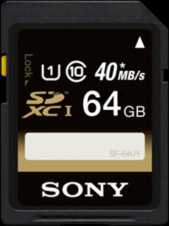 Produktbild Sony 64GB SD Karte, UHS-I (64 GB, SDXC, U1, UHS-I)