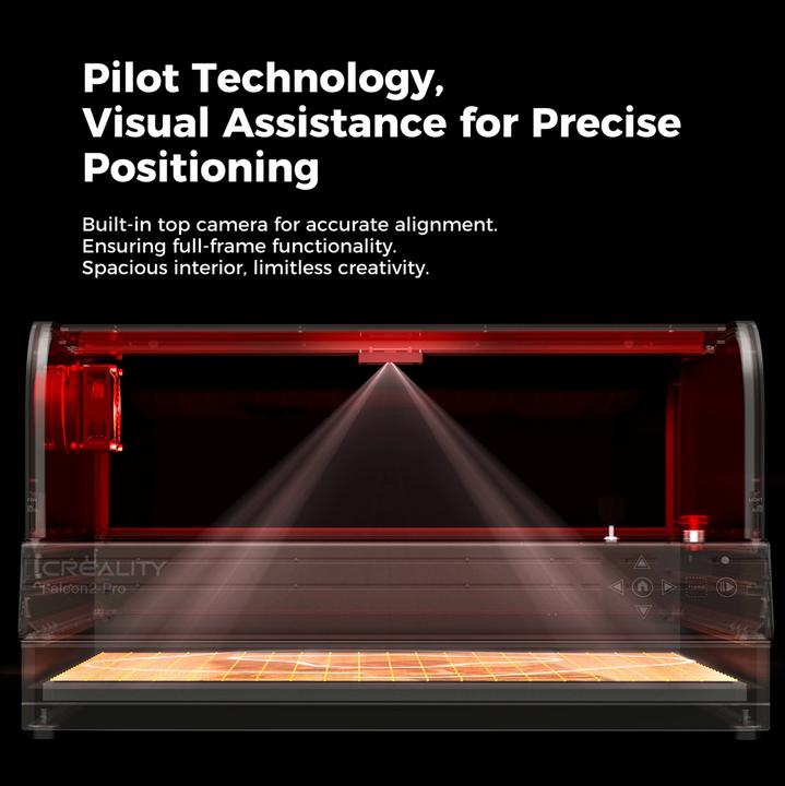 Actual product image Creality Cr-Laser Falcon 2 Pro 40w 3d Laser Cutter