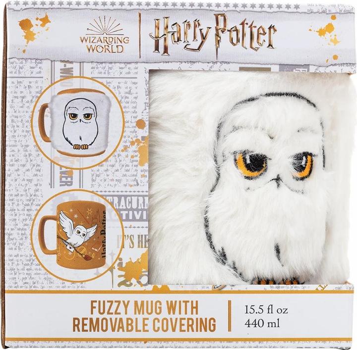 Actual product image Pyramid Harry Potter Fuzzy Mug Hedwig (440 ml, 1 x)