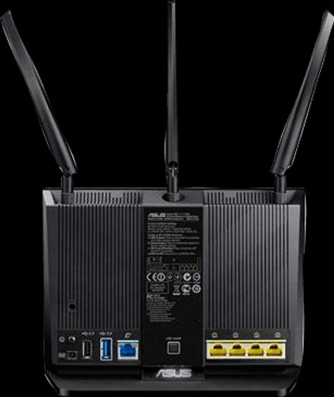 Actual product image ASUS RT-AC68U, AC1900 AiMesh