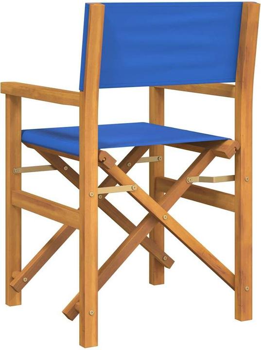 Immagine prodotto VidaXL Sedie da regista 2 pezzi. Teak pieghevole