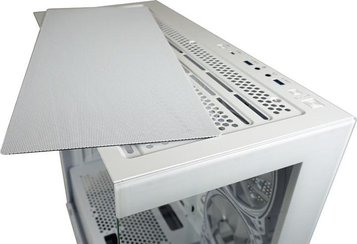 Actual product image LC-Power Case Gaming LC-715W-ON Seamless Pale X (Mini-ITX, ATX)
