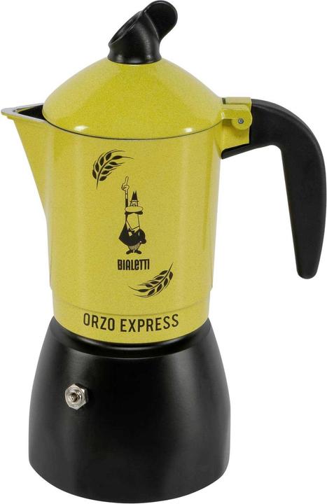 Actual product image Bialetti Orzo Express - Mocha pot - Aluminium - Black - Aluminium - 4 cups - Orzo E (4 T.)